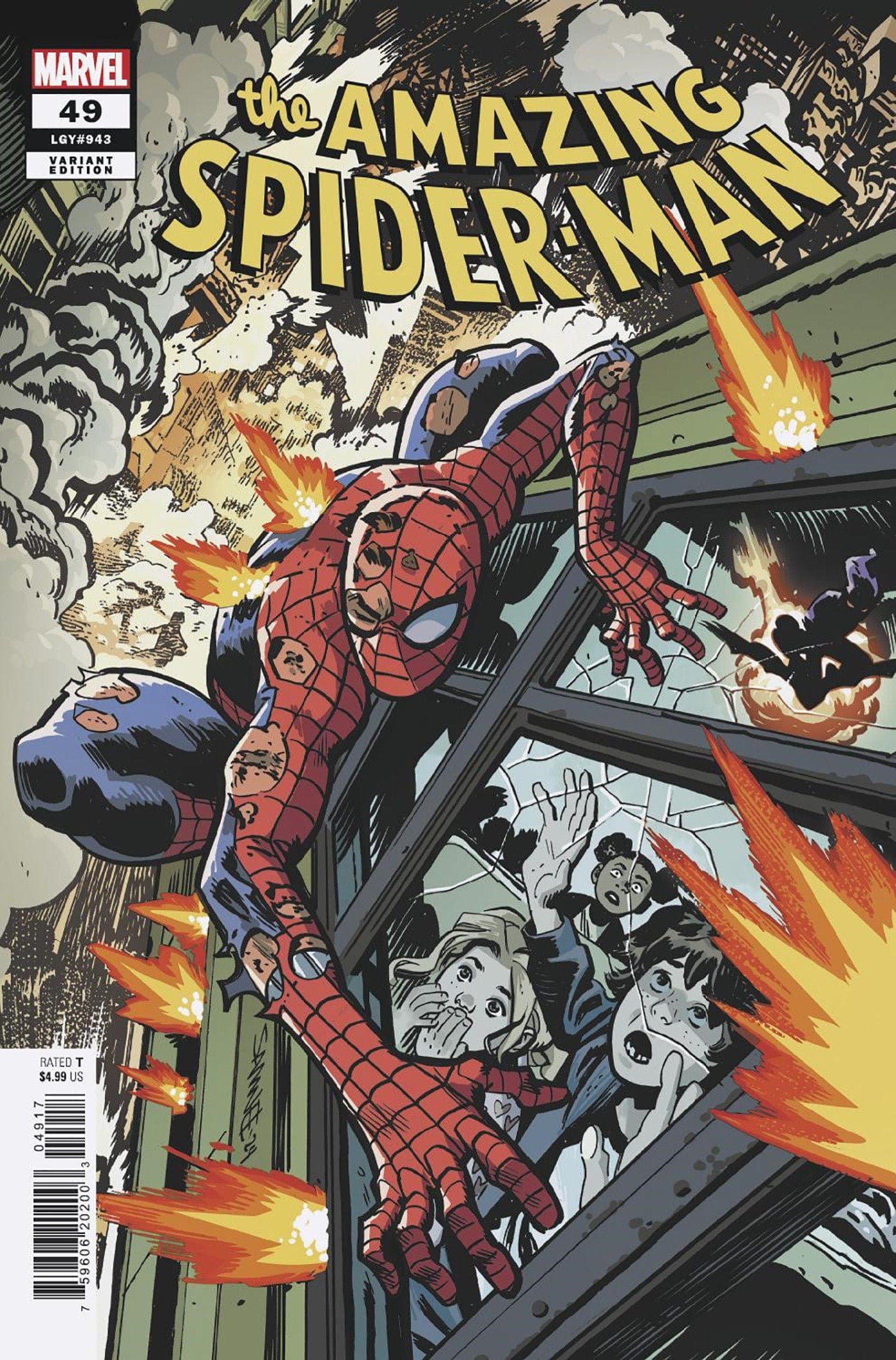 AMAZING SPIDER-MAN #49 1:25 INCV CHRIS SAMNEE VAR