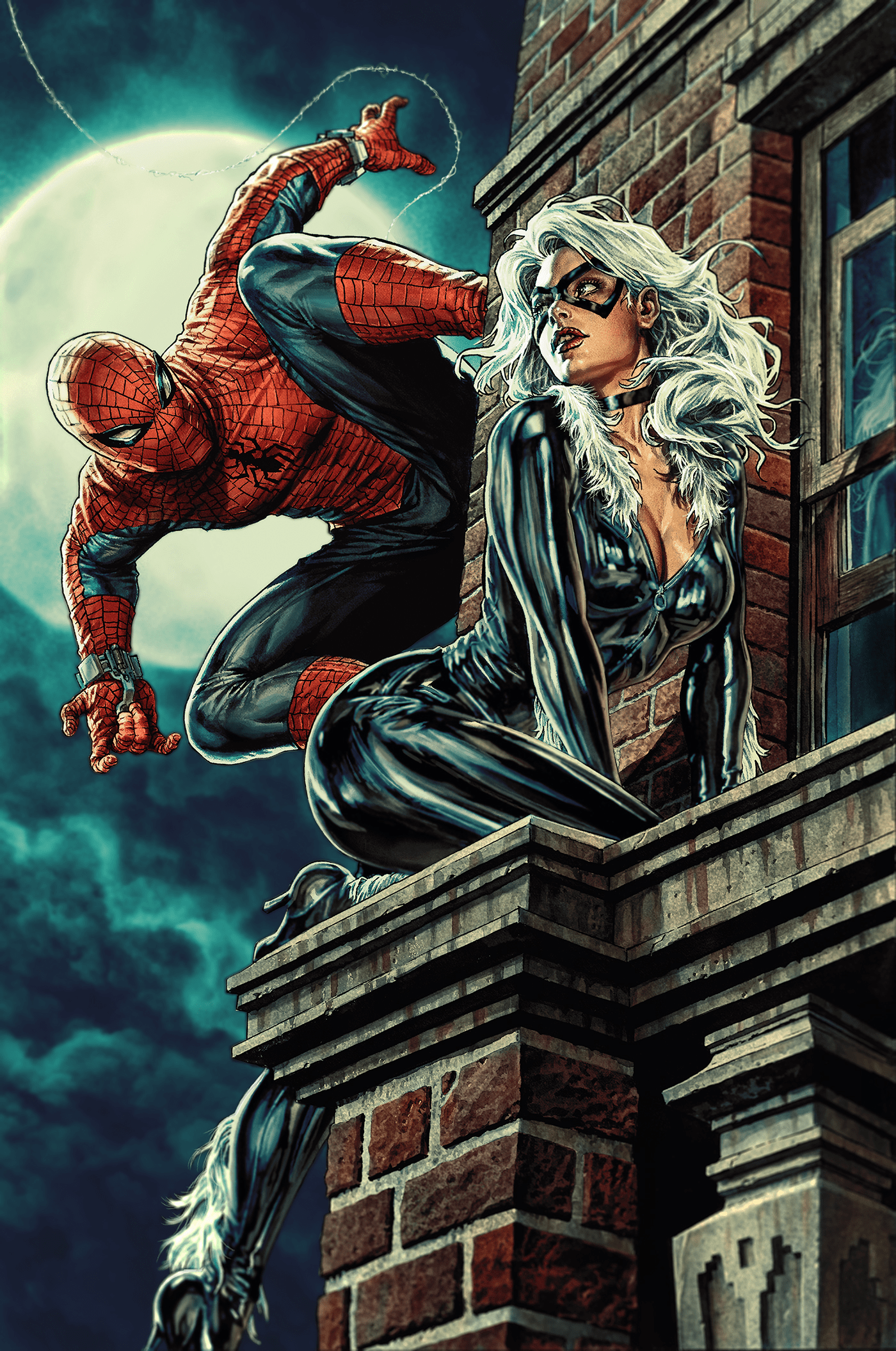 AMAZING SPIDER-MAN #7 LEE BERMEJO 1:25 INCV RATIO VIRGIN 2ND PRINTING VARIANT
