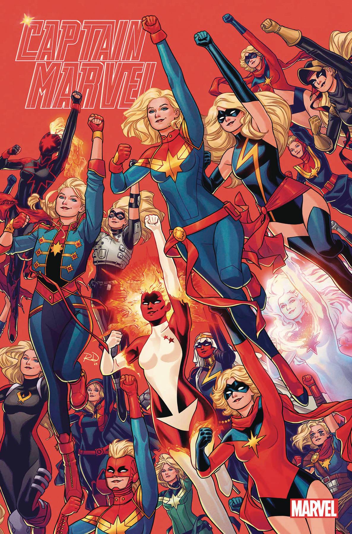 MARVEL PRH Comic Books > Incentives CAPTAIN MARVEL #5 1:25 INCV RUSSELL DAUTERMAN VAR 75960620774900516 DEC230663