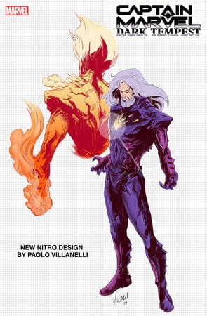 MARVEL PRH Comic Books > Incentives CAPTAIN MARVEL DARK TEMPEST #2 (OF 5) 1:10 INCV DESIGN VA 75960620532500217 JUN230978