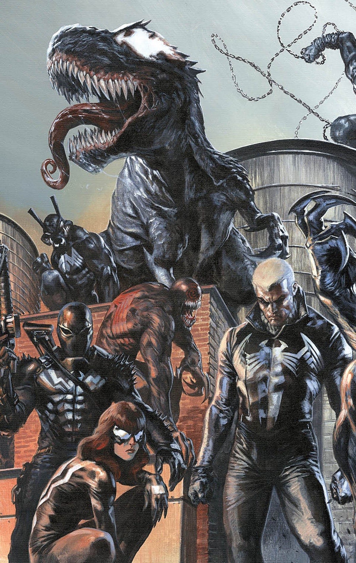 MARVEL PRH Comic Books > Incentives DEATH OF VENOMVERSE #4 (OF 5) 1:50 INCV DELLOTTO VIRG CONNECT VAR 75960620567700418 JUN230869
