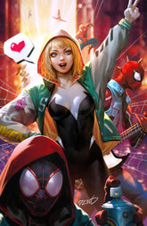 Marvel PRH Comic Books > Incentives EDGE OF SPIDER-VERSE #1 1:100 INCV CHEW SPIDER-GWEN VIR 75960620826500116 SEP238627