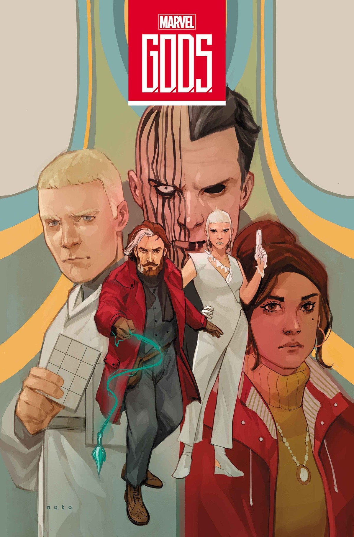 Marvel PRH Comic Books > Incentives GODS #3 1:25 INCV PHIL NOTO VAR 75960620497700316 OCT230641