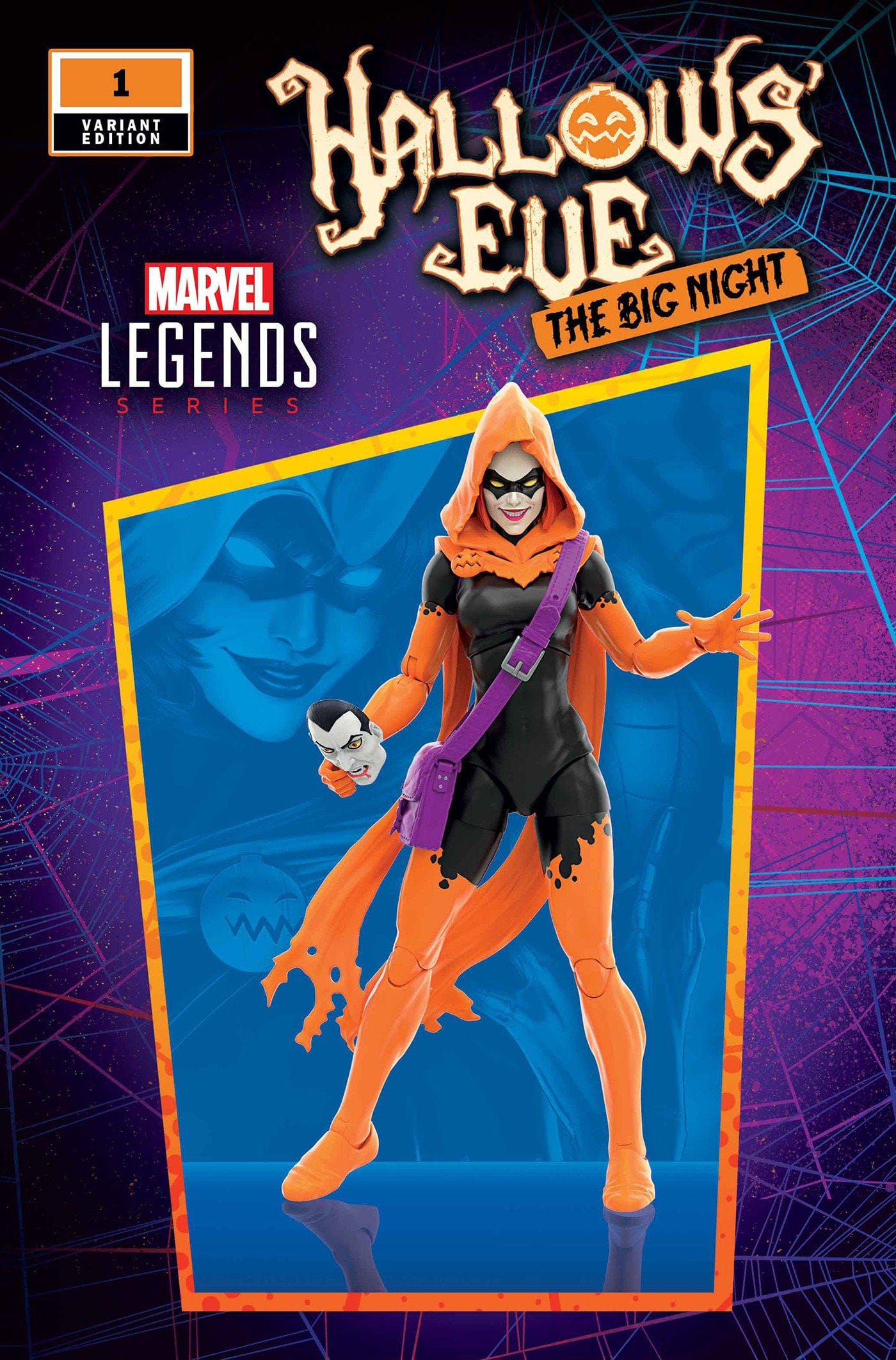 HALLOWS' EVE THE BIG NIGHT #1 1:25 INCV MARVEL LEGENDS RATIO 2ND PTG VAR