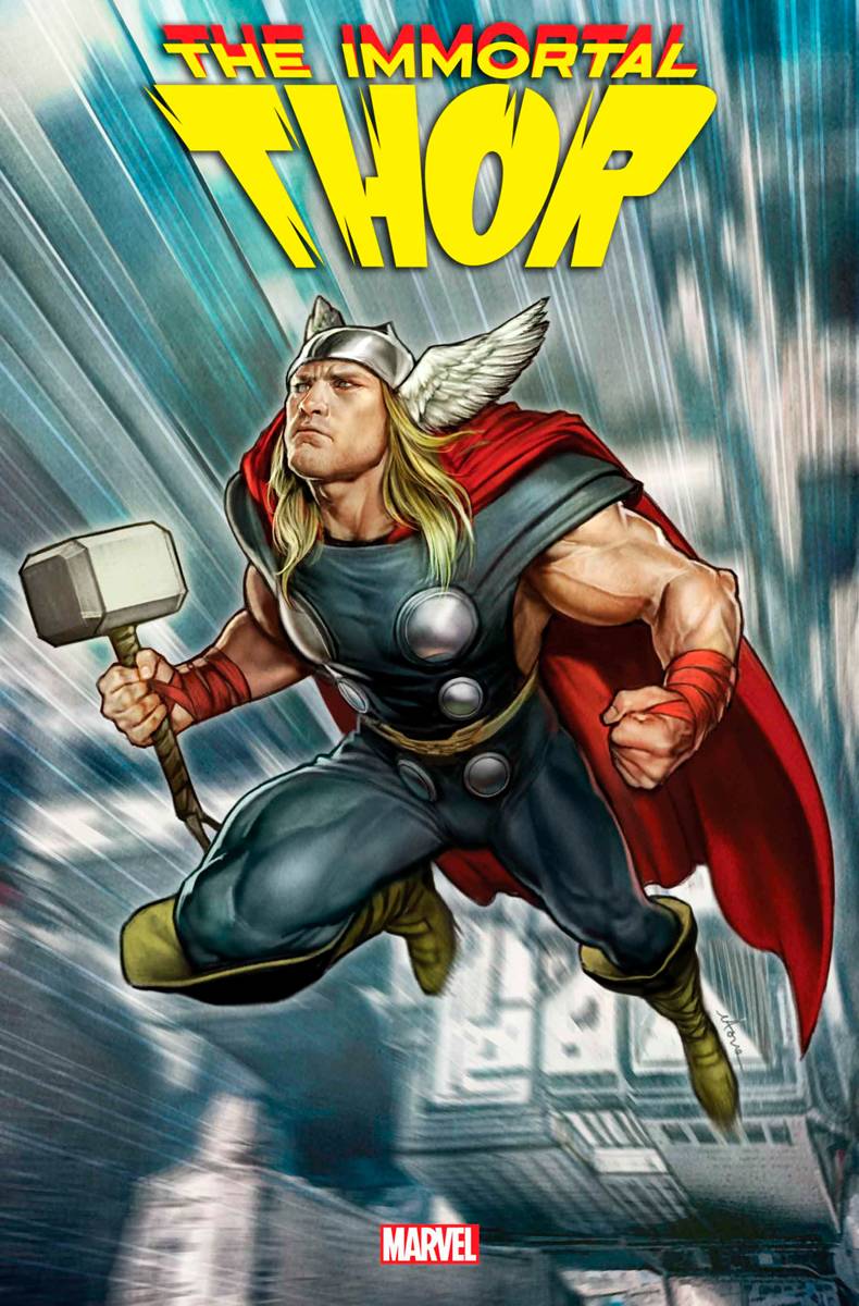 MARVEL PRH Comic Books > Incentives IMMORTAL THOR #1 1:25 INCV STONEHOUSE VARIANT 75960620664300118 JUN230845