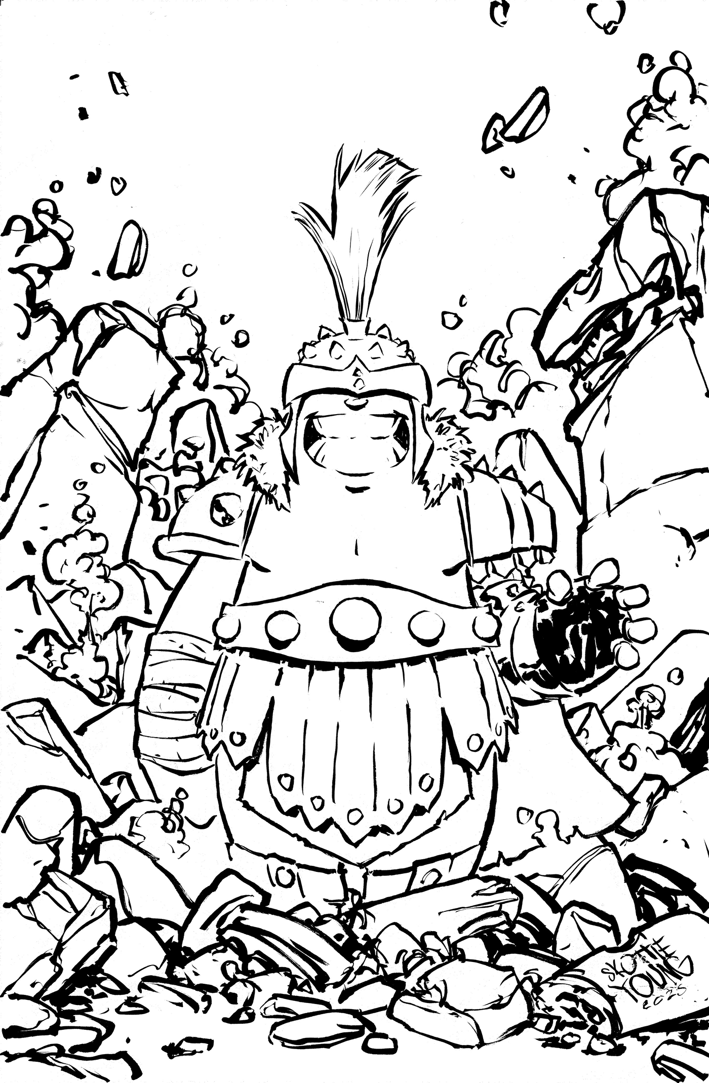 IMPERIAL #2 SKOTTIE YOUNG 1:25 INCV VIRGIN 2ND PRINTING VARIANT