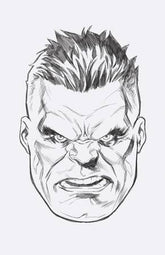 MARVEL PRH Comic Books > Incentives INCREDIBLE HULK #10 1:50 INCV HEADSHOT SKETCH VIR VAR 75960620663601016 JAN240785