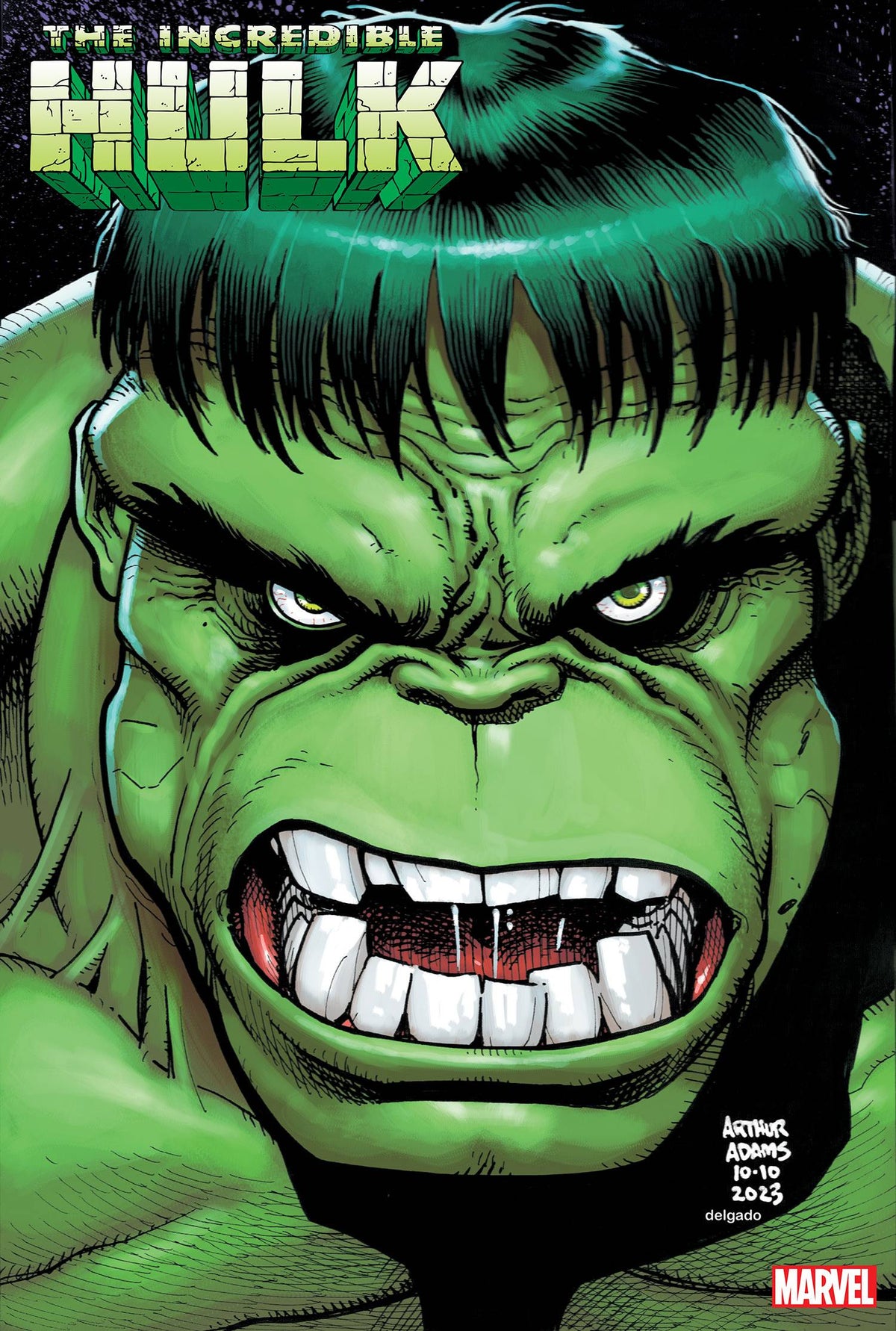 MARVEL PRH Comic Books > Incentives INCREDIBLE HULK #11 1:25 INCV ARTHUR ADAMS VAR '75960620663601118 FEB240759