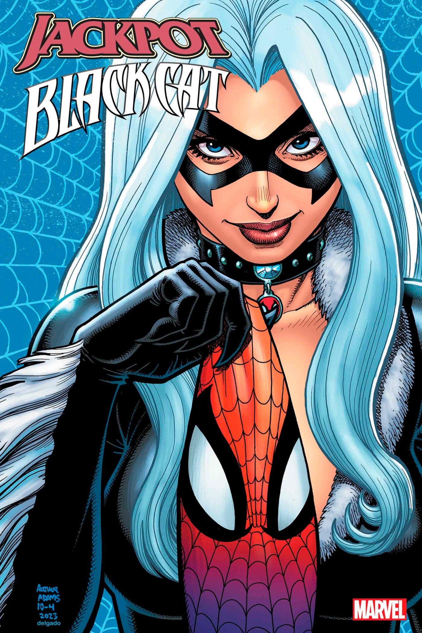 JACKPOT AND BLACK CAT #2 1:25 INCV ARTHUR ADAMS VAR