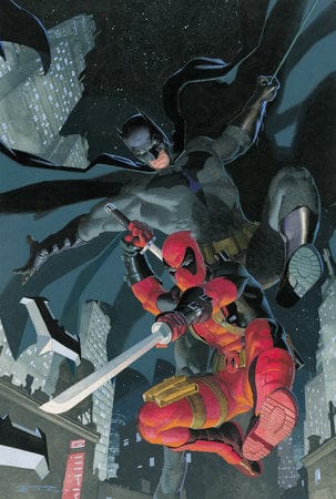 Marvel PRH Comic Books > Incentives MARVEL/DC: DEADPOOL/BATMAN #1 1:50 INCV ESAD RIBIC VIRGIN 3RD PTG VARIANT 75960621349800159 PRH-75960621349800159