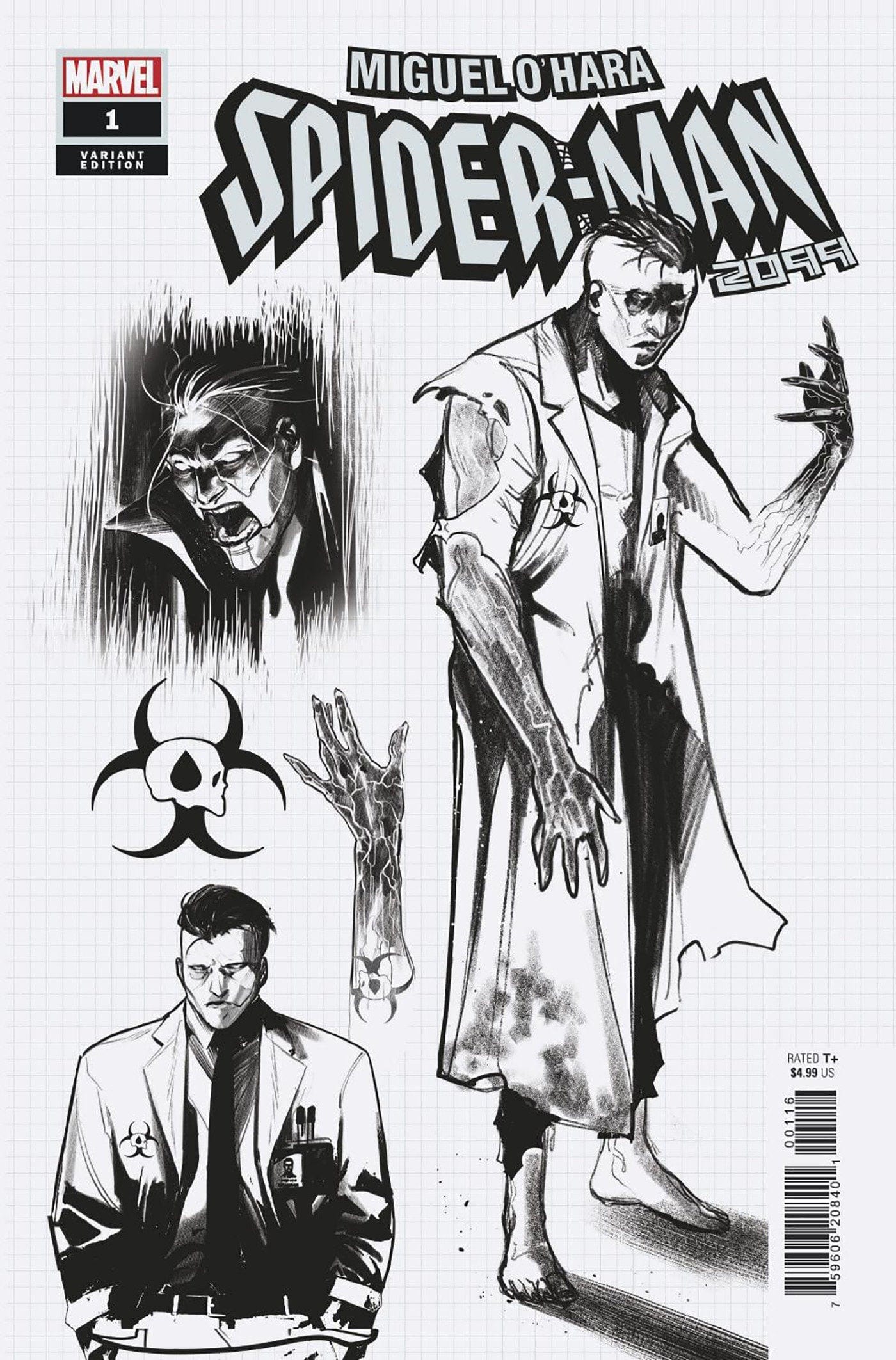MIGUEL OHARA SPIDER-MAN 2099 #1 1:10 INCV DESIGN VAR