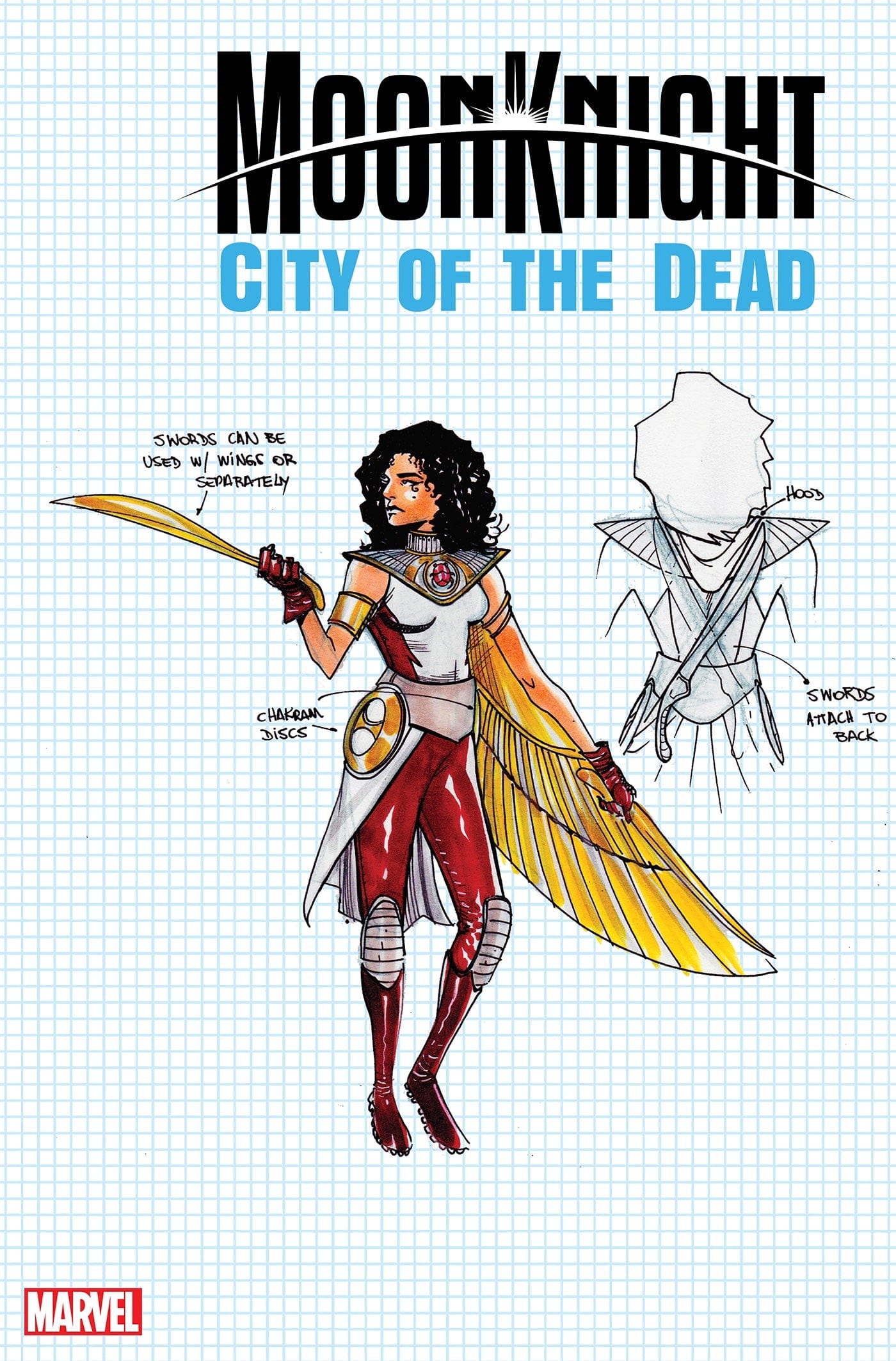 MOON KNIGHT CITY OF THE DEAD #2 (OF 5) 1:10 INCV FERREIRA DES
