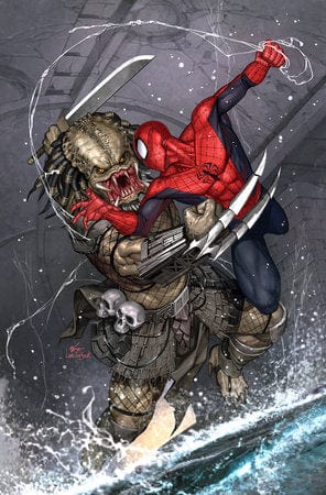 Marvel PRH Comic Books > Incentives PREDATOR KILLS THE MARVEL UNIVERSE #1 INHYUK LEE 1:25 2ND PRINTING VAR 75960621259000118 PRH-75960621259000118