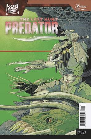 MARVEL PRH Comic Books > Incentives PREDATOR LAST HUNT #2 1:25 INCV DECLAN SHALVEY VAR 75960620711400216 JAN240802