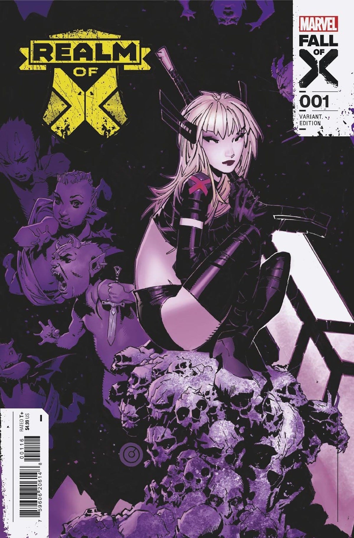 MARVEL PRH Comic Books > Incentives REALM OF X #1 (OF 4) 1:25 INCV CHRIS BACHALO VAR 75960620614800116 JUN230917