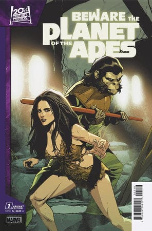 Marvel PRH Comic Books > Incentives BEWARE THE PLANET OF THE APES #1 1:25 COPY INCV YU VAR 75960620822700116 OCT230793