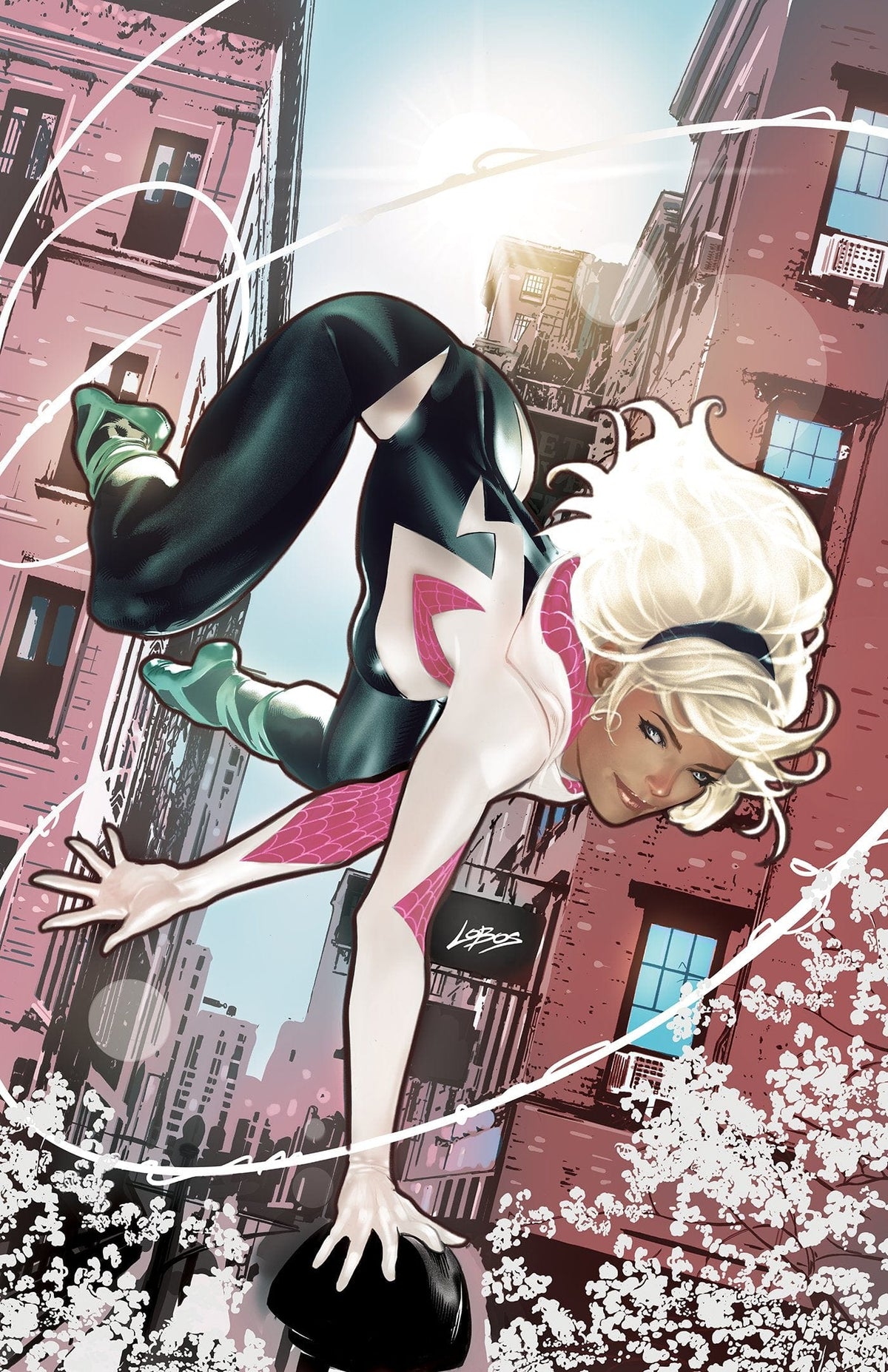 MARVEL PRH Comic Books > Incentives SPIDER-GWEN THE GHOST-SPIDER #3 1:50 INCV VILLALOBOS VIR 75960620908800316 APR240750