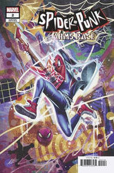 MARVEL PRH Comic Books > Incentives SPIDER-PUNK #2 1:25 INCV MATEUS MANHANINI VAR 75960620853100216 JAN240556