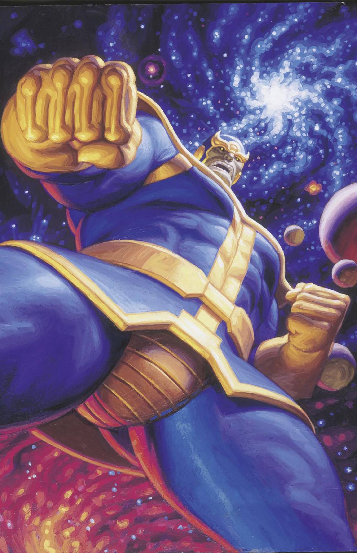 MARVEL PRH Comic Books > Incentives THANOS #4 1:50 INCV HILDEBRANDT THANOS MMP III VIR VAR 75960620825800416 JAN240770