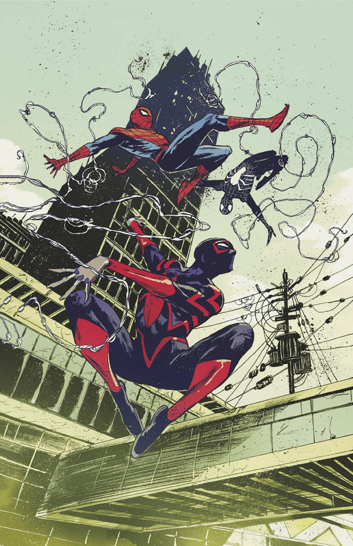 ULTIMATE SPIDER-MAN: INCURSION #2 SANFORD GREENE 1:25 INCV VIRGIN 2ND PRINTING VARIANT