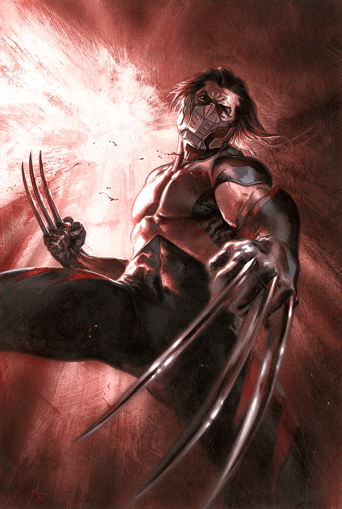 Marvel PRH Comic Books > Incentives ULTIMATE WOLVERINE #1 GABRIELE DELL'OTTO 1:25 INCV VIRGIN 3RD PRINTING VARIANT 75960621050300145 PRH-75960621050300145