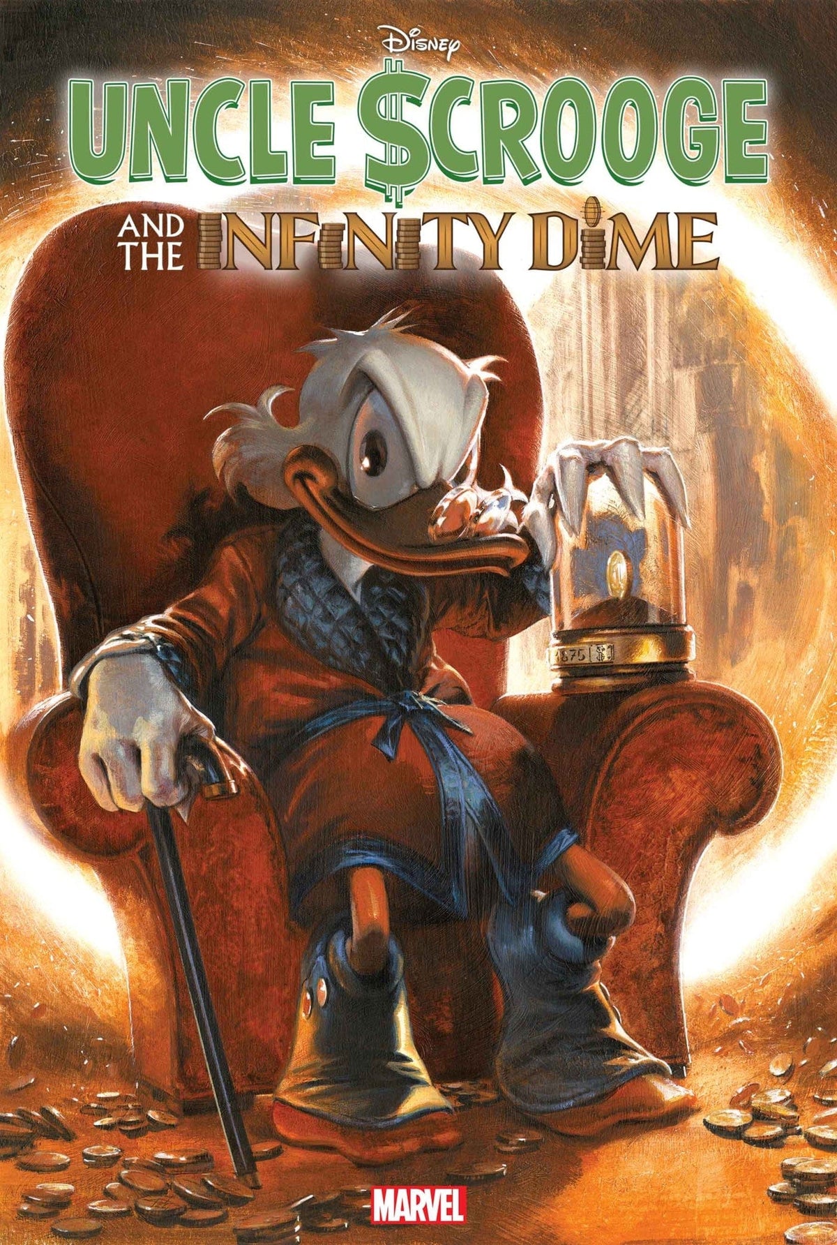 UNCLE SCROOGE INFINITY DIME #1 1:10 INCV DELLOTTO VAR