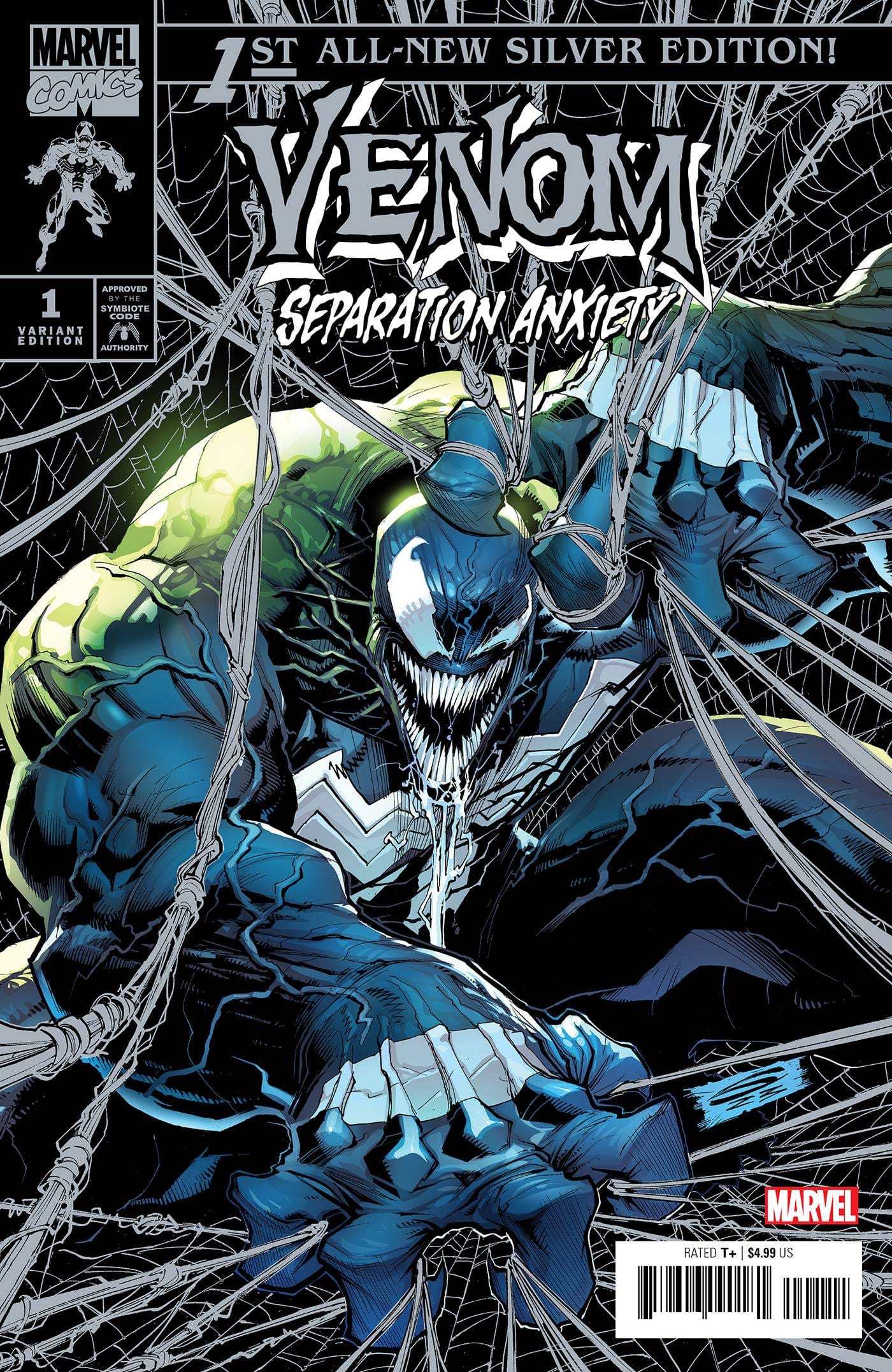 VENOM SEPARATION ANXIETY #1 1:100 INCV SANDOVAL SILVER VA