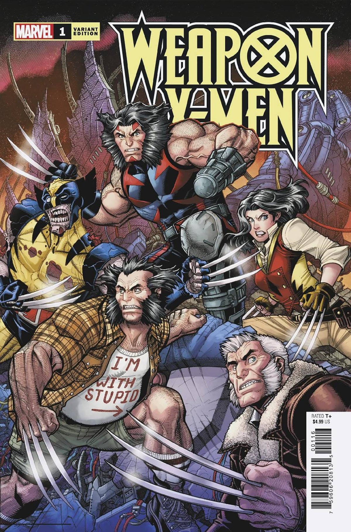 MARVEL PRH Comic Books > Incentives WEAPON X-MEN #1 1:25 INCV NICK BRADSHAW VAR 75960620813500116 JAN240625