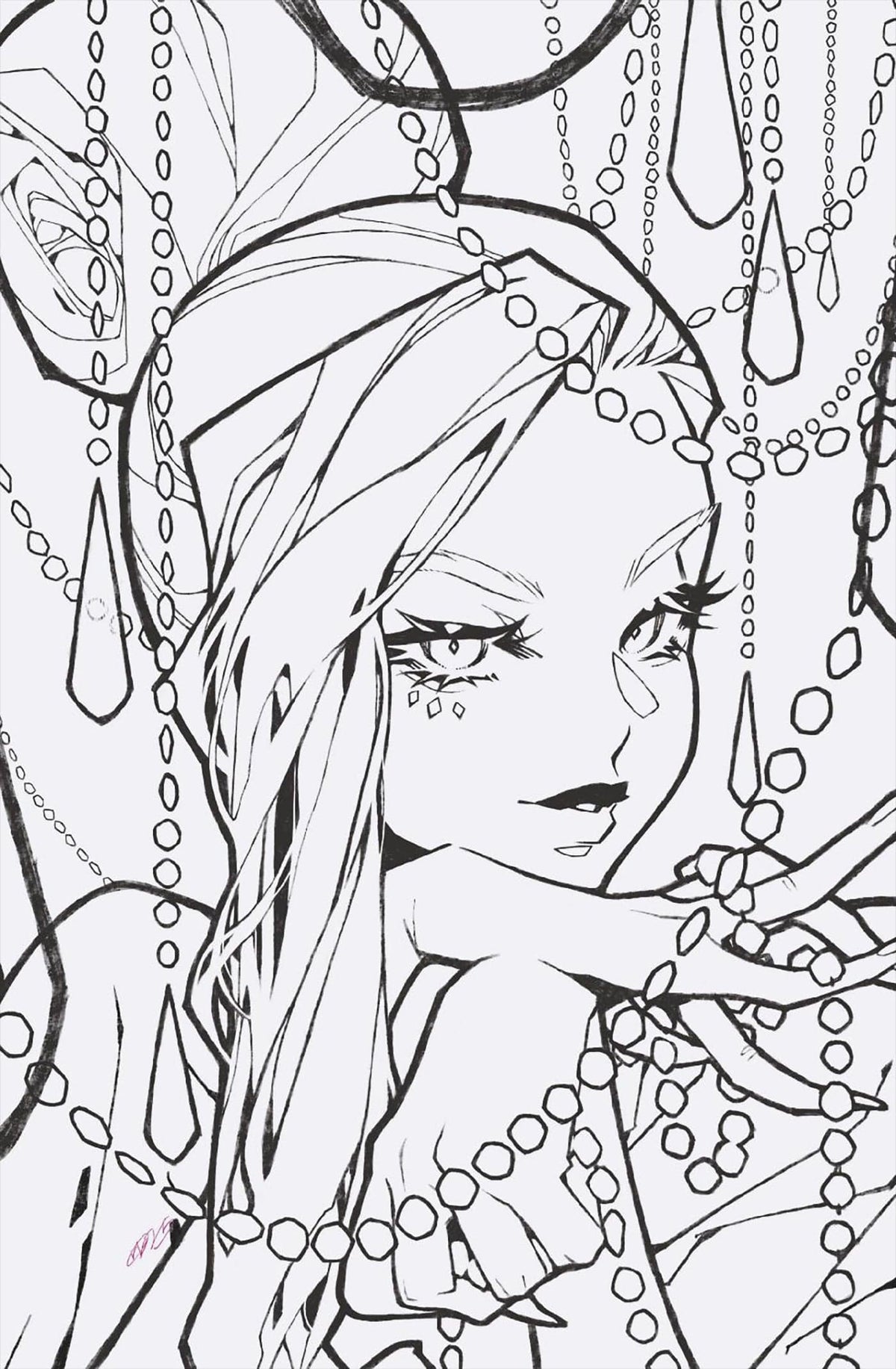 Marvel PRH Comic Books > Incentives X-MEN: HELLFIRE VIGIL #1 ROSE BESCH 1:25 INCV VIRGIN 2ND PRINTING VARIANT 75960621148700118 PRH-75960621148700118