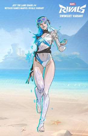 Marvel PRH Comic Books JEFF THE LAND SHARK #4 NETEASE GAMES MARVEL RIVALS VARIANT 75960621313900441 PRH-75960621313900441