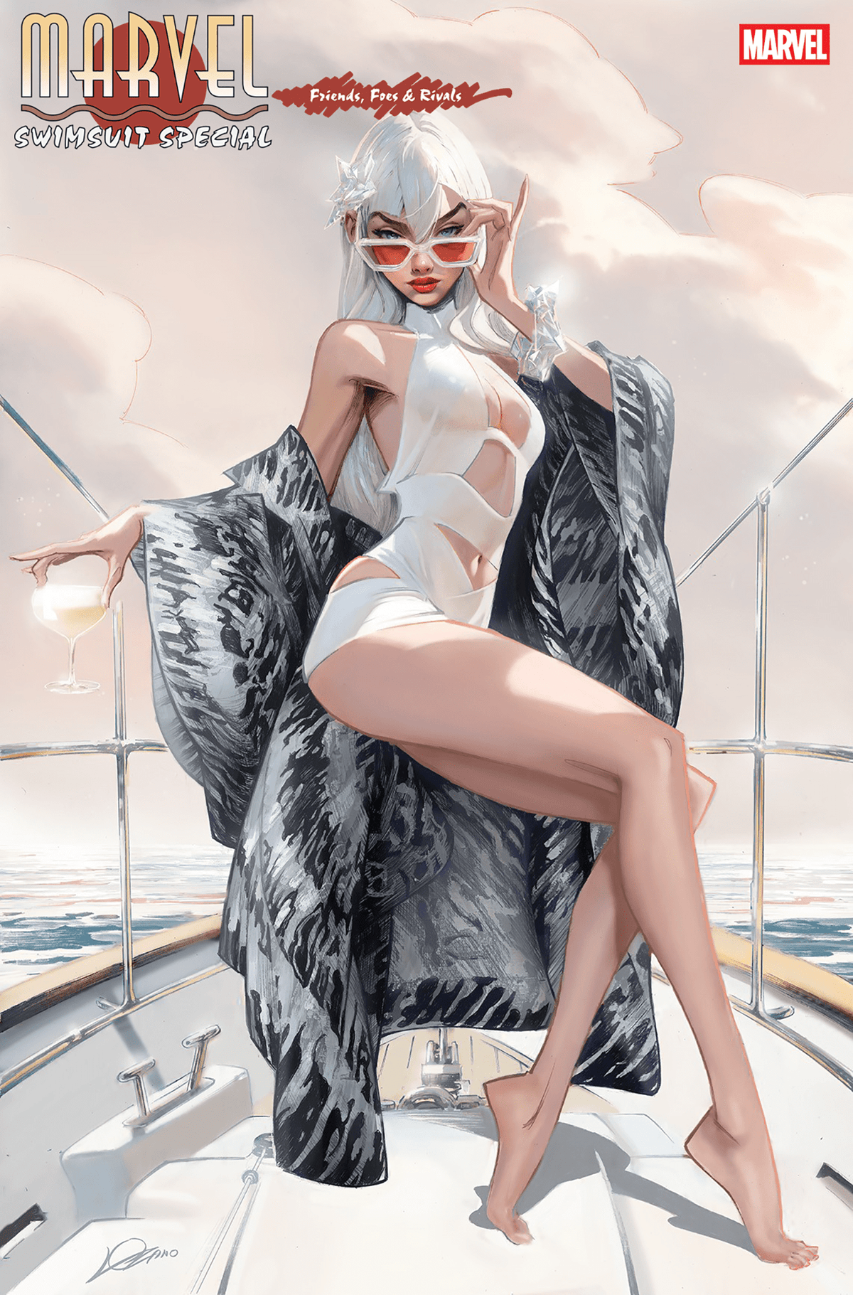 Marvel PRH Comic Books MARVEL SWIMSUIT SPECIAL: FRIENDS, FOES & RIVALS #1 ALEXANDER LOZANO 2ND PRINTING VARIANT 75960621338200112 PRH-75960621338200112