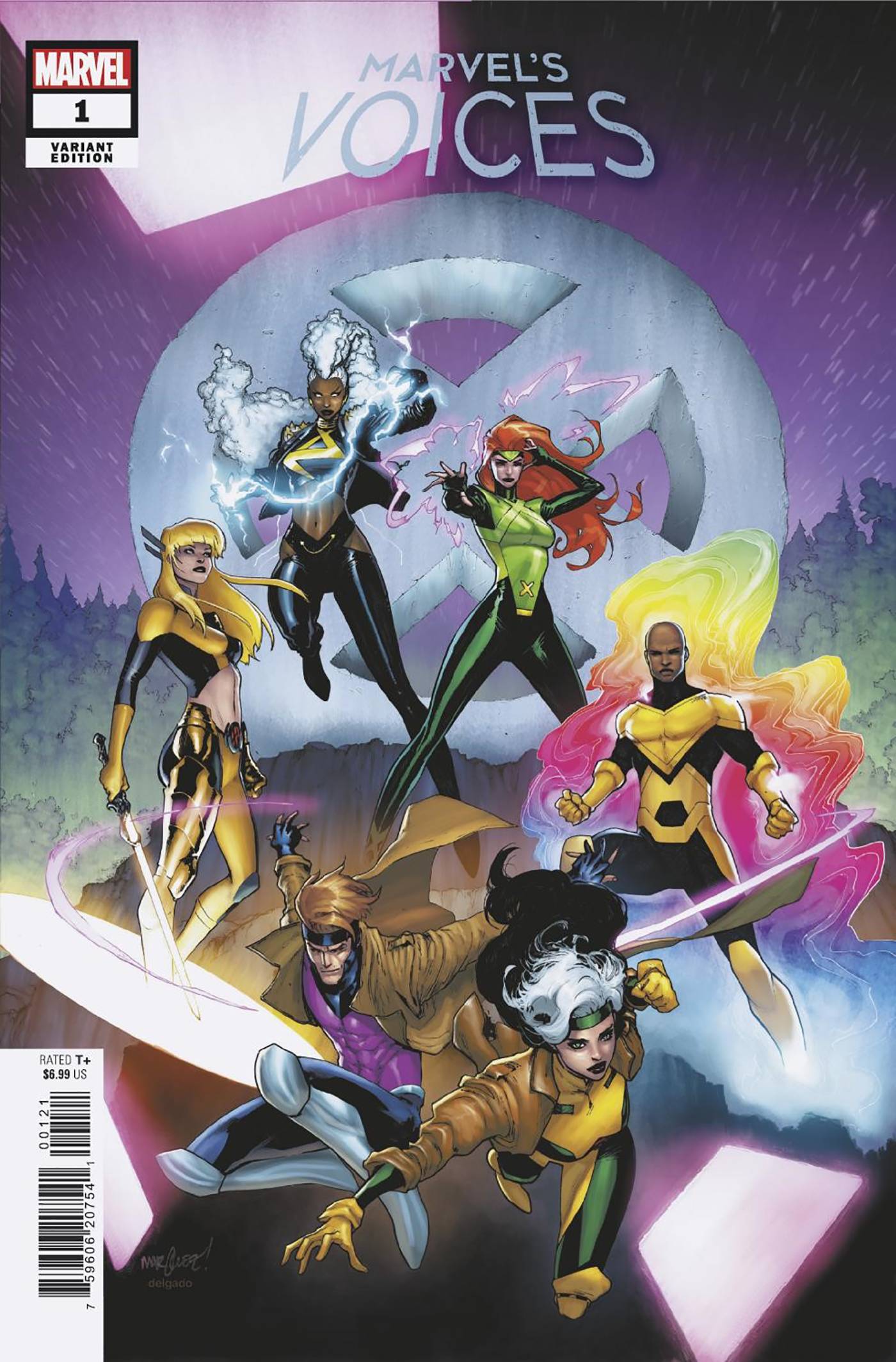 MARVELS VOICES X-MEN #1 DAVID MARQUEZ VAR