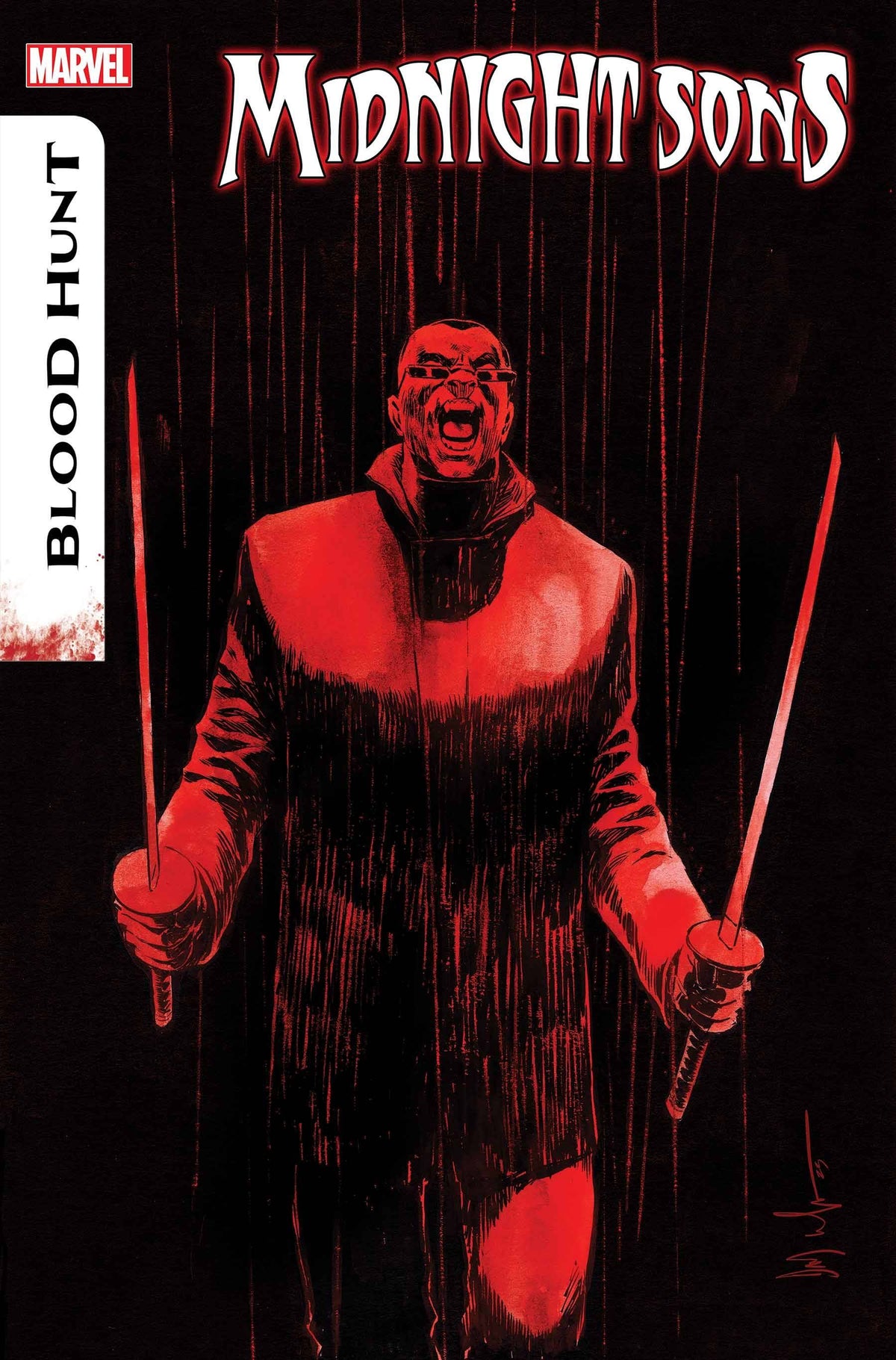 MARVEL PRH Comic Books MIDNIGHT SONS BLOOD HUNT #1 DAVE WACHTER VAR 75960620870800131 MAR240538