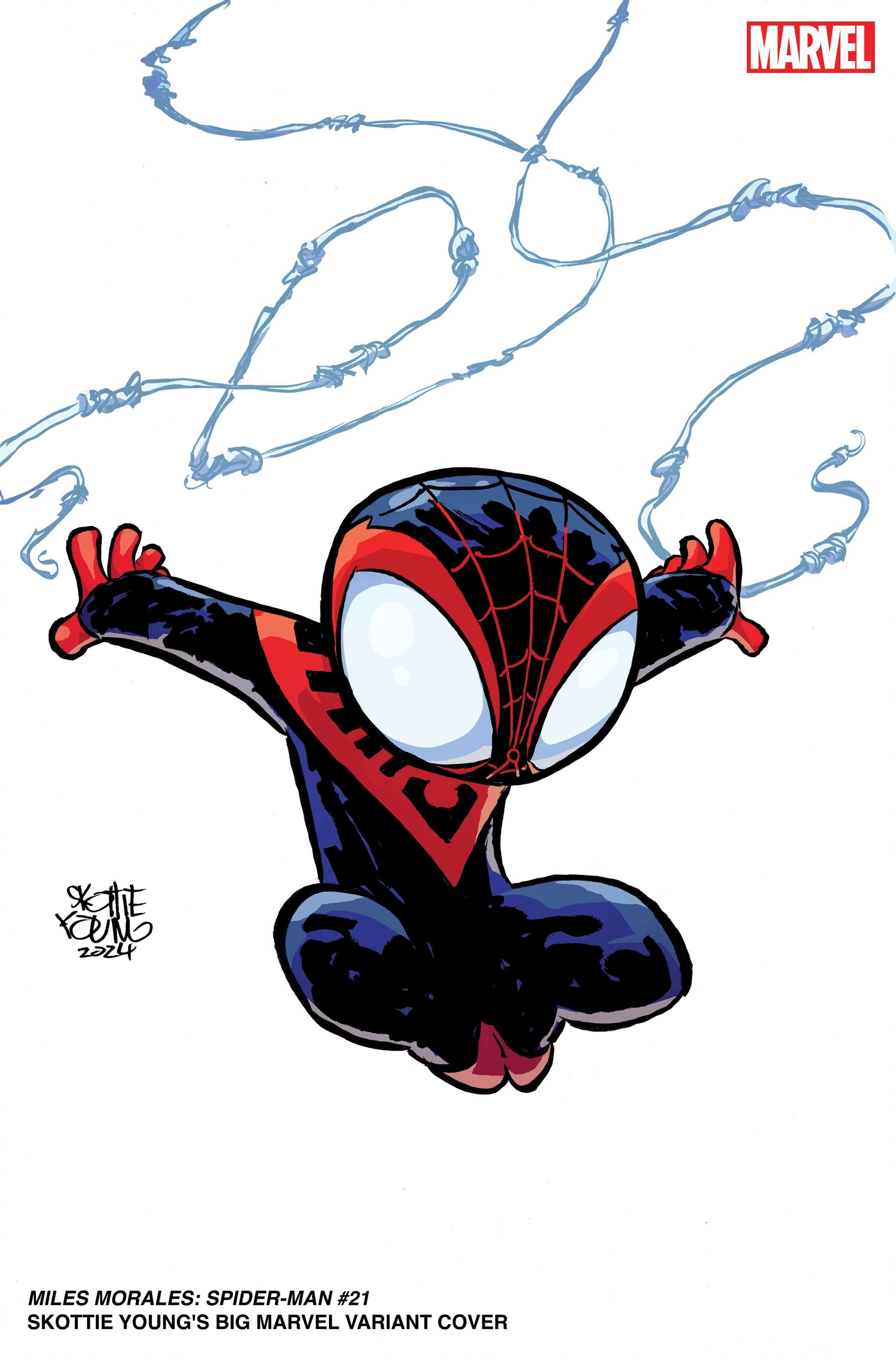 MILES MORALES SPIDER MAN 21 YOUNG BIG MARVEL VAR miles-morales-spider-man-21-young-big-marvel-var