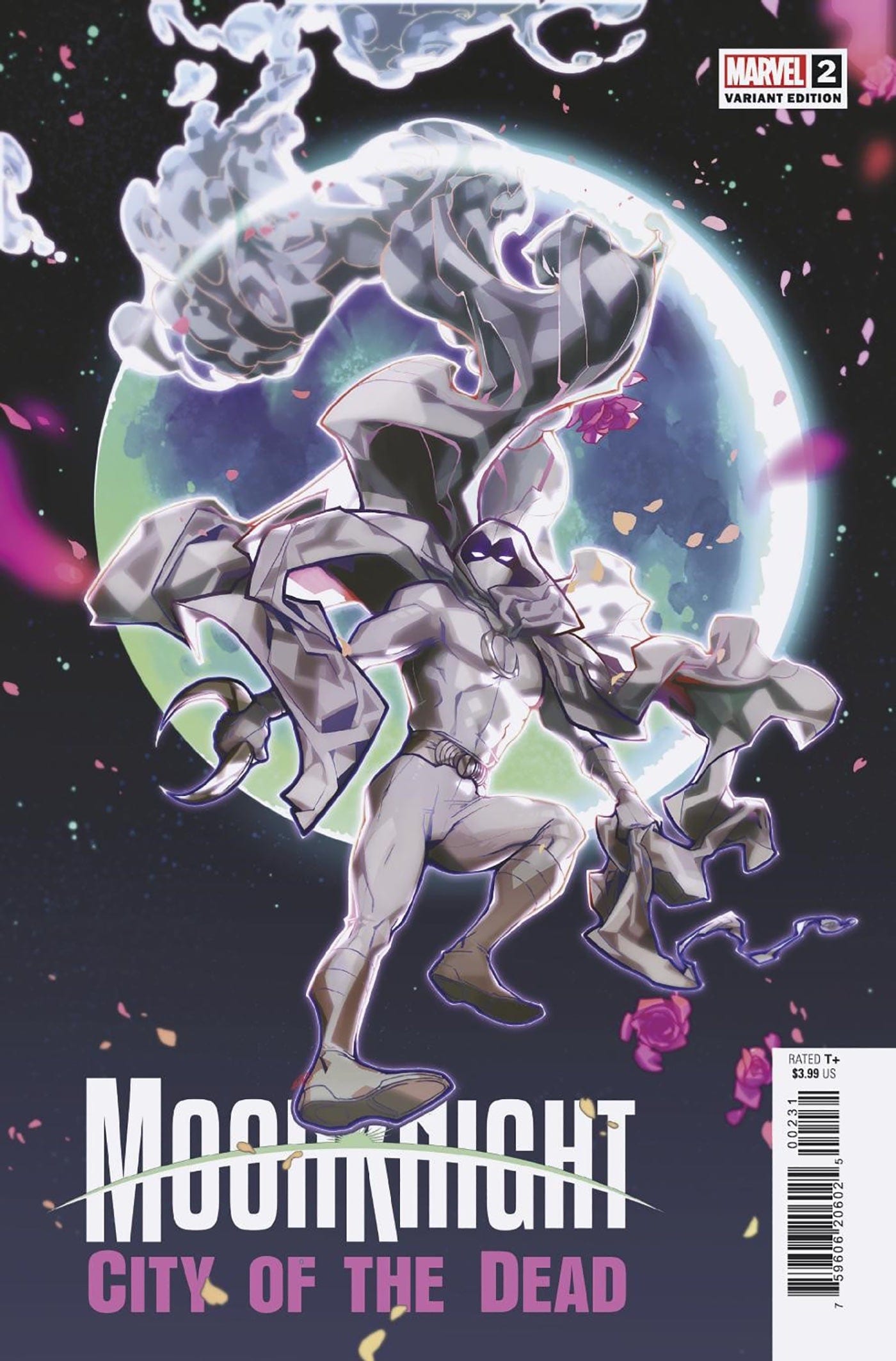 MOON KNIGHT CITY OF THE DEAD #2 (OF 5) ROSE BESCH VAR