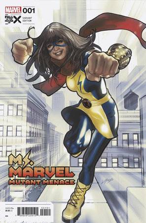 MARVEL PRH Comic Books MS MARVEL MUTANT MENACE #1 PABLO VILLALOBOS VAR 75960620910100151 JAN240533