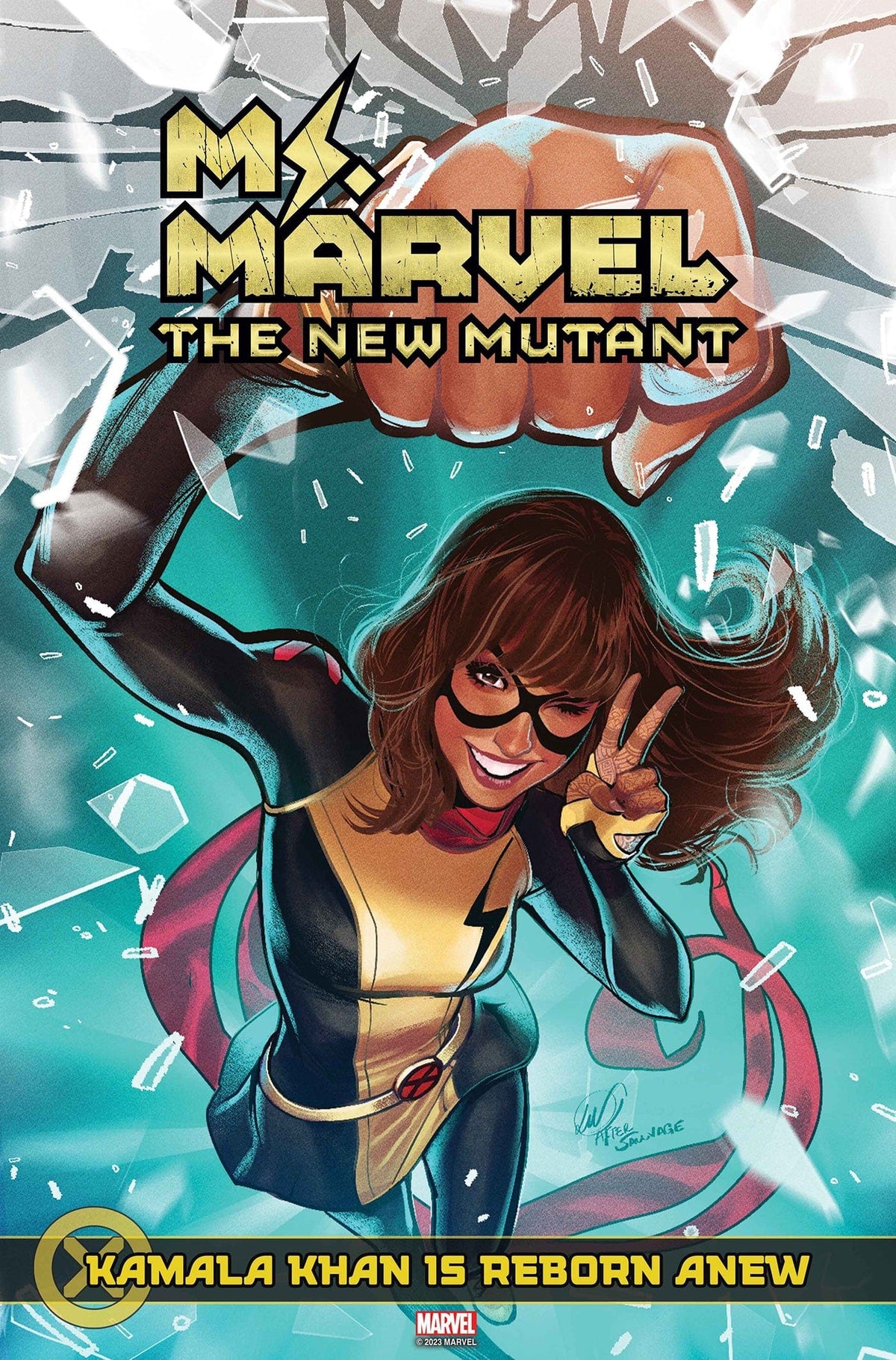 MS. MARVEL THE NEW MUTANT #1 WERNECK HOMAGE VAR