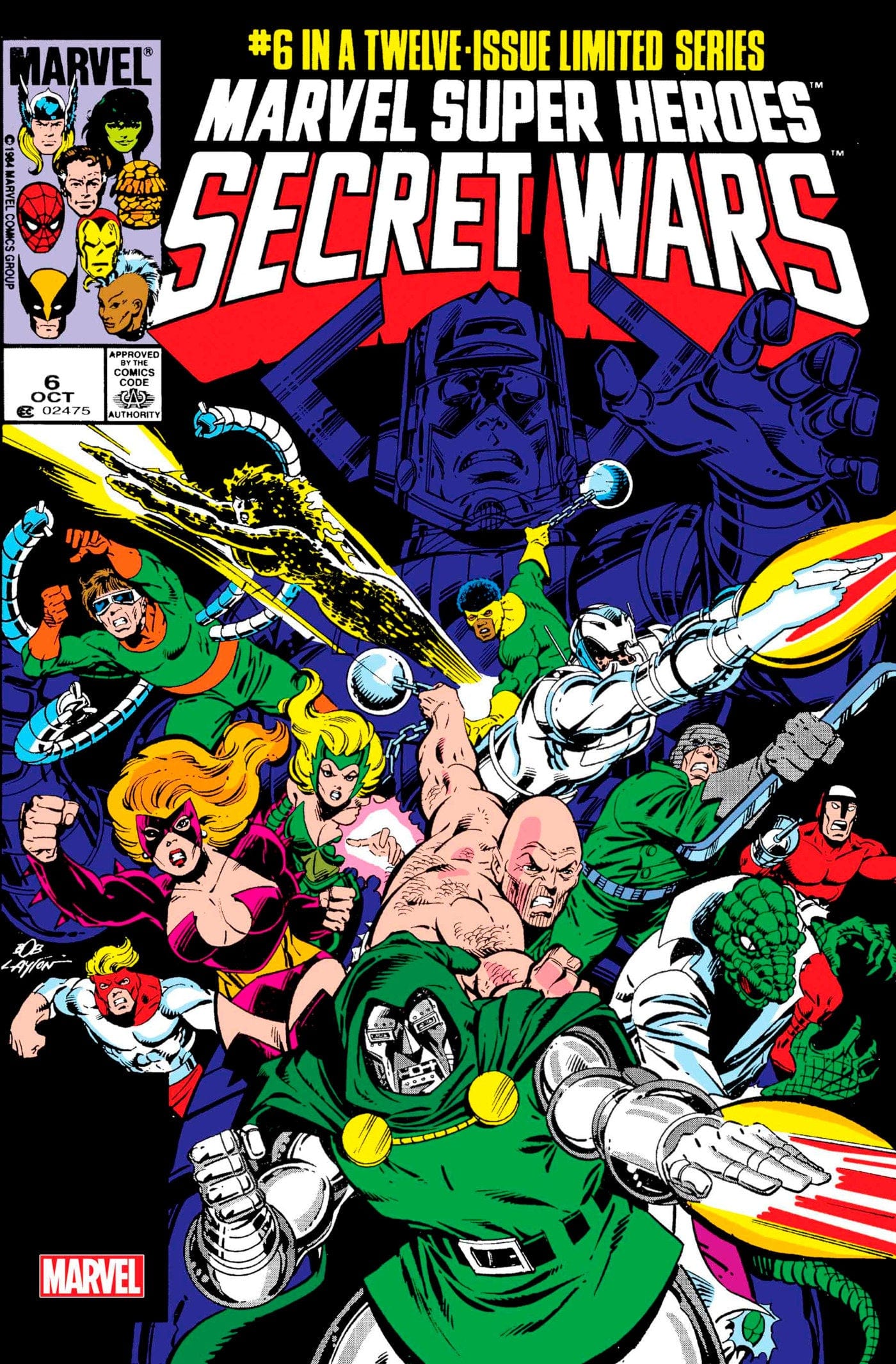 MSH SECRET WARS #6 FACSIMILE ED