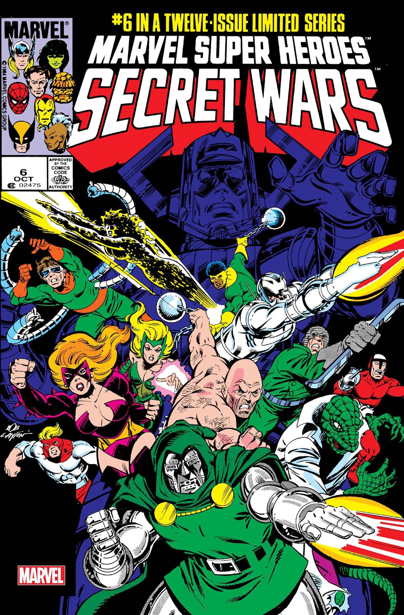 MSH SECRET WARS #6 FACSIMILE ED FOIL VAR