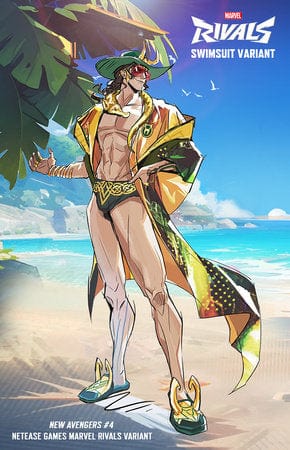 Marvel PRH Comic Books NEW AVENGERS #4 NETEASE GAMES MARVEL RIVALS VARIANT 75960621145600441 PRH-75960621145600441