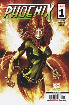 MARVEL PRH Comic Books PHOENIX #1 JOE QUESADA 2ND PRINTING VARIANT 75960620959000112 PRH-75960620959000112