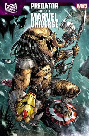 Marvel PRH Comic Books PREDATOR KILLS THE MARVEL UNIVERSE #1 MICHELE BANDINI 2ND PRINTING VARIANT 75960621259000112 PRH-75960621259000112