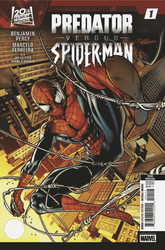 Marvel PRH Comic Books PREDATOR VS. SPIDER-MAN #1 MARCELO FERREIRA 3RD PRINTING VARIANT 75960621119700113 PRH-75960621119700113
