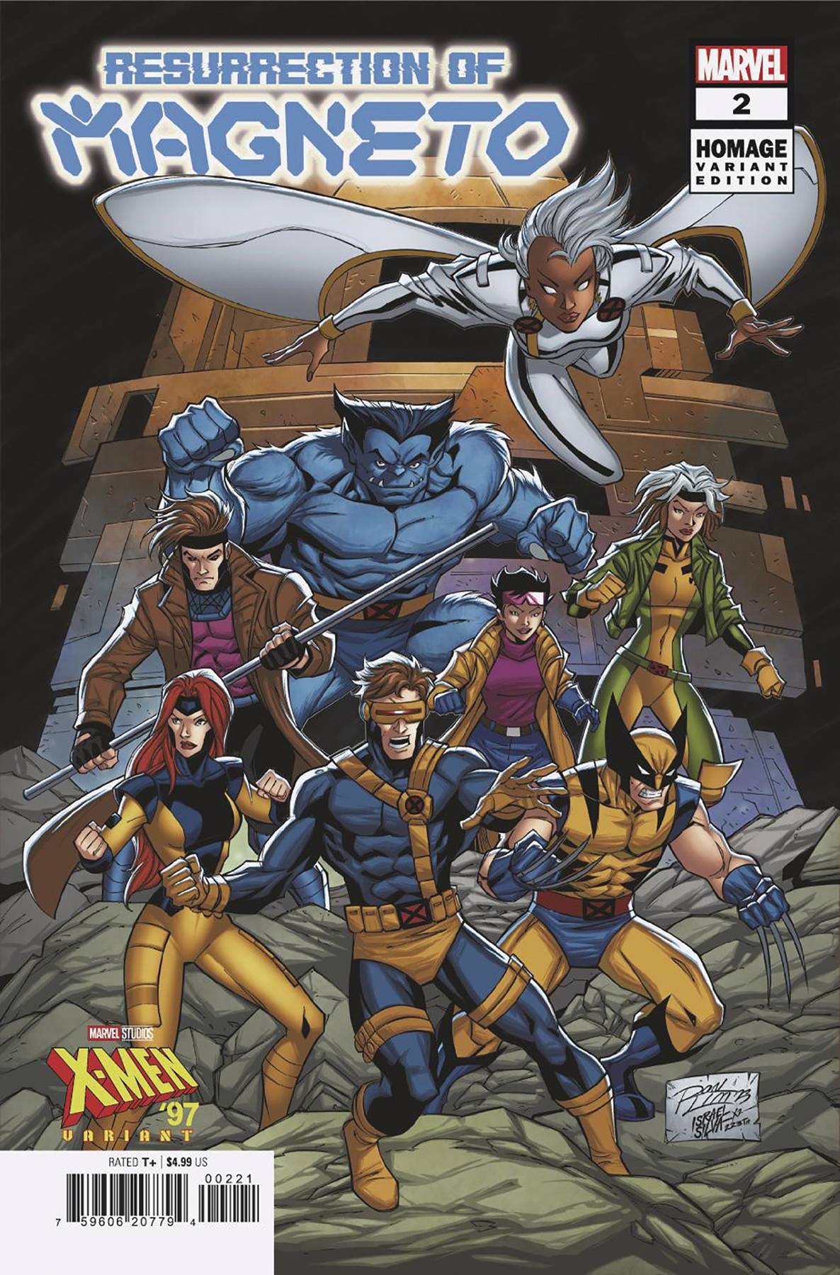 Resurrection Of Magneto #2 Ron Lim X-Men 97 Homage Var