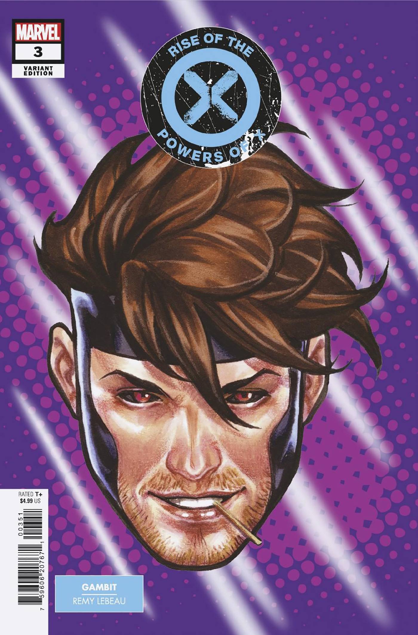 RISE OF THE POWERS OF X #3 MARK BROOKS HEADSHOT VAR