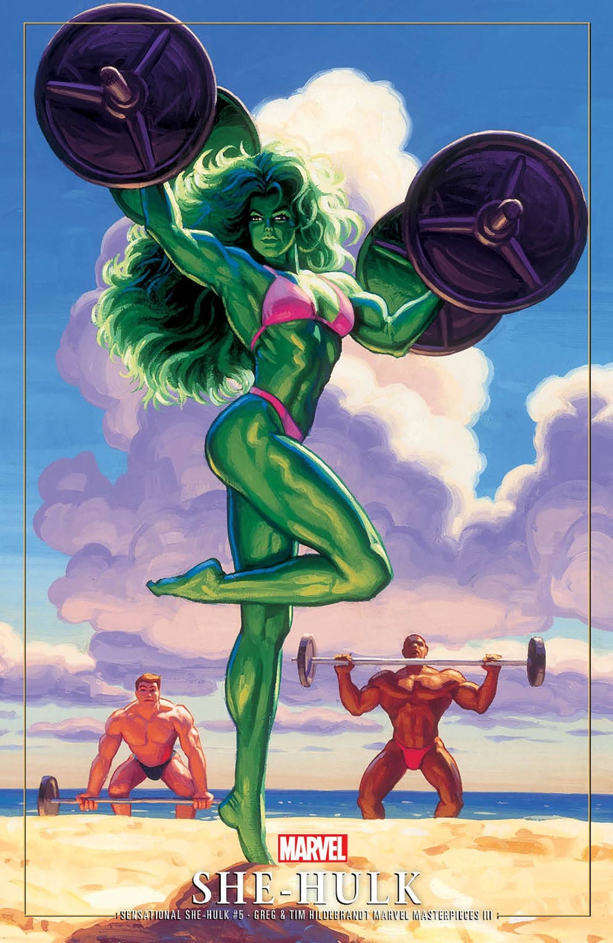 MARVEL PRH Comic Books SENSATIONAL SHE-HULK #5 HILDEBRANDT MASTERPIECES III VAR 75960620782400541 OCT238212
