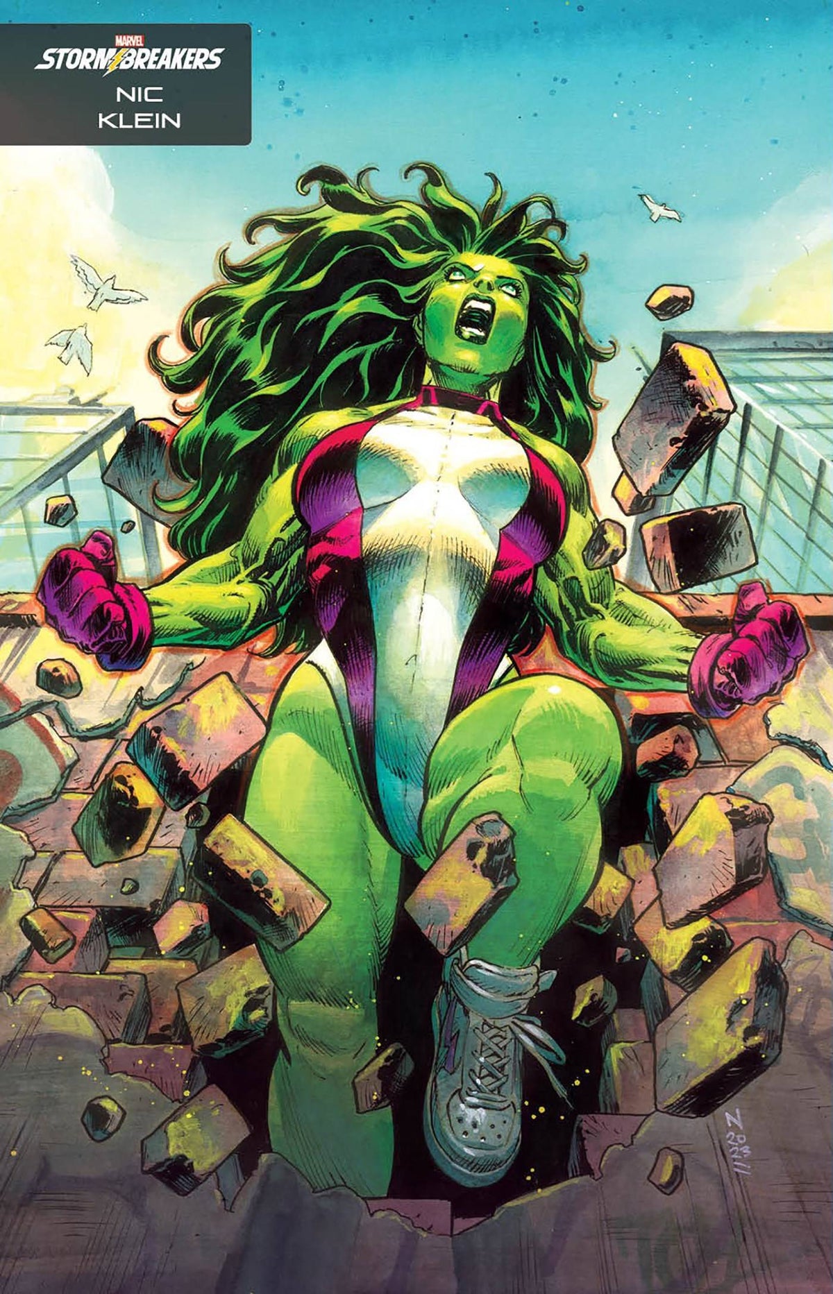 MARVEL PRH Comic Books SENSATIONAL SHE-HULK #6 NIC KLEIN STORMBREAKERS VAR 75960620782400631 JAN240756