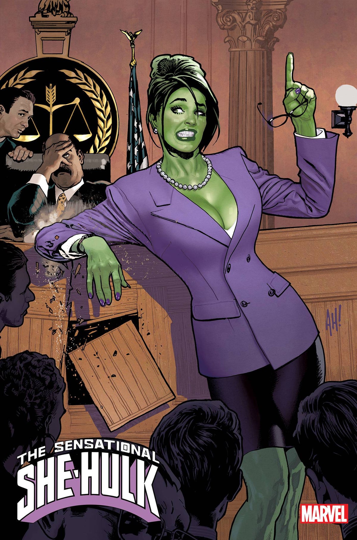 MARVEL PRH Comic Books SENSATIONAL SHE-HULK #9 ADAM HUGHES VAR 75960620782400921 APR240801