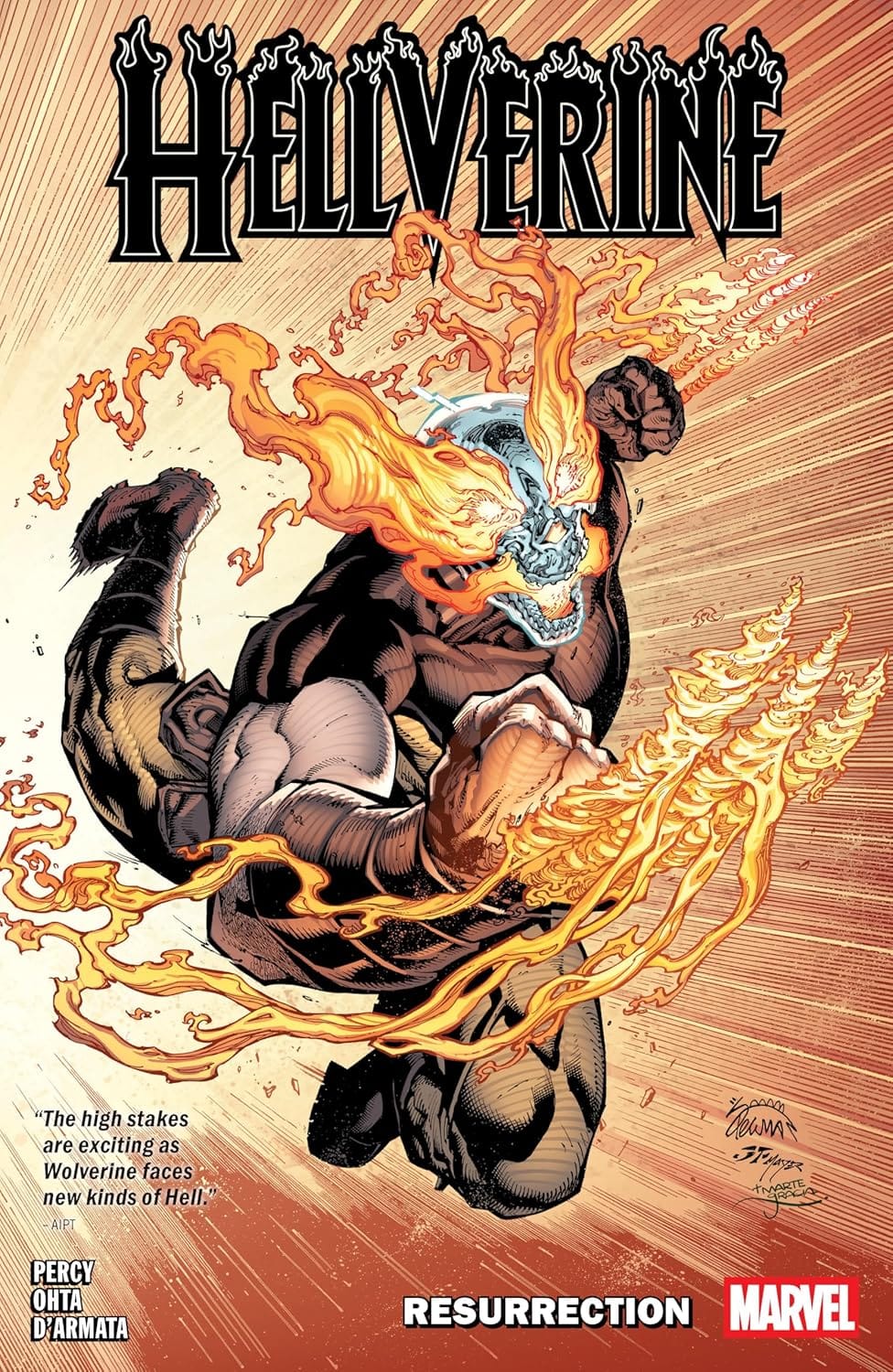 Marvel PRH Comic Books > Signed Hellverine: Resurrection TP [SIGNED BY BEN PERCY] TE-9781302959982-PRH-SIGNED