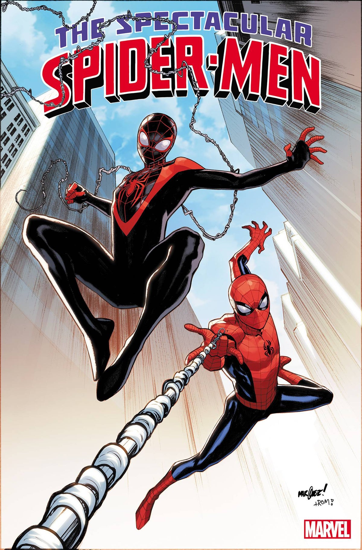 MARVEL PRH Comic Books Spectacular Spider-Men #1 David Marquez Foil Var 75960620746600121 DEC230798